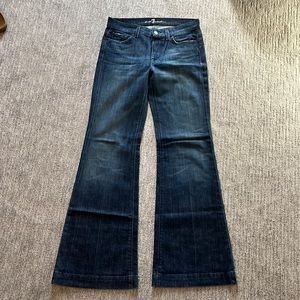 7 For All Mankind, size 29, wide leg